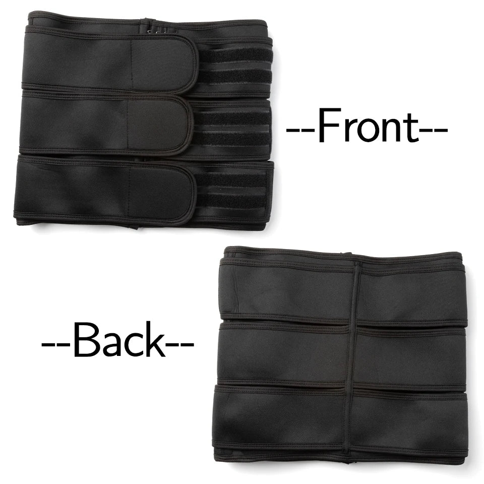 Men Waist Trainer Slimming Body Shaper Fitness Belt Weight Loss Fat Burning Sport Girdle Sweat Trimmer Workout Cincher Shapewear