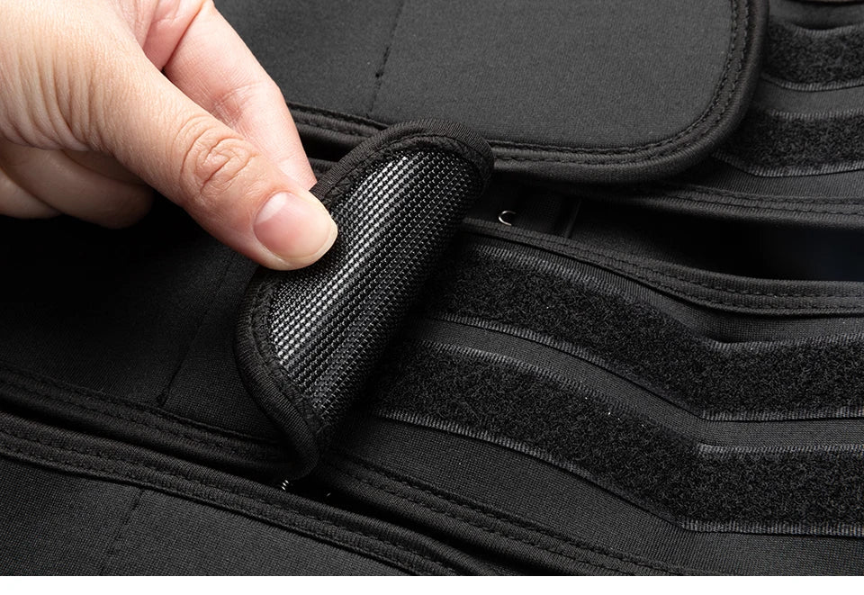 Men Waist Trainer Slimming Body Shaper Fitness Belt Weight Loss Fat Burning Sport Girdle Sweat Trimmer Workout Cincher Shapewear