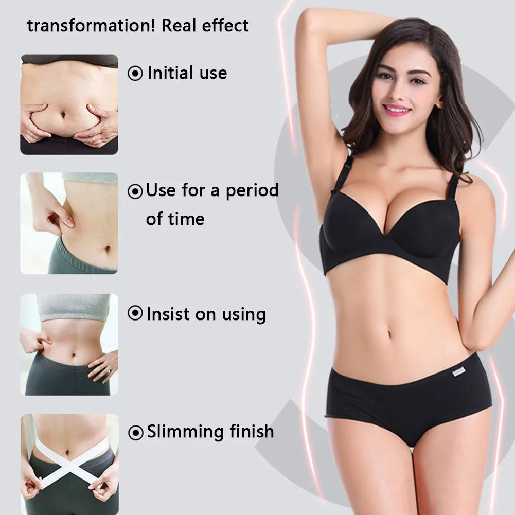 Electric Slimming Machine Weight Loss Belly Body Thin Waist Belt Fat Burning Surrounding Stereoscopic Slimming Device