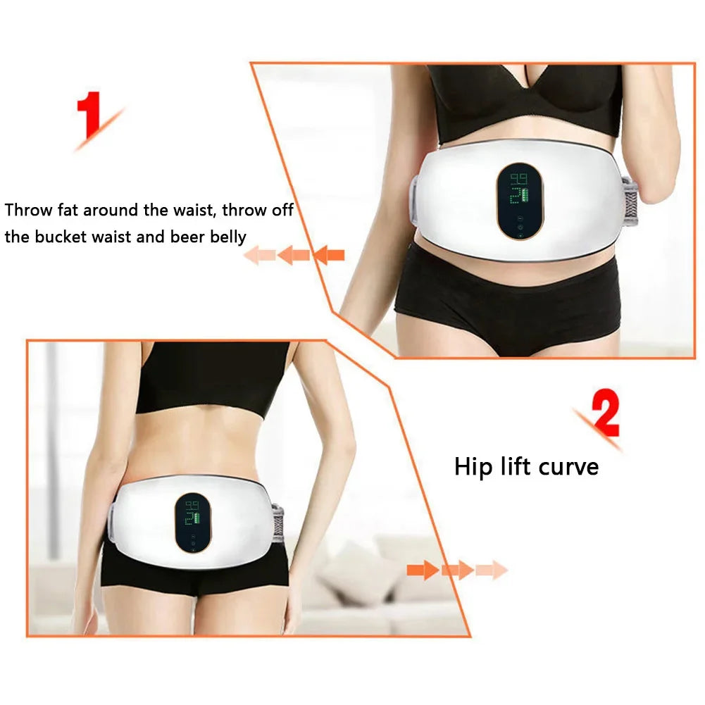 Electric Slimming Machine Weight Loss Belly Body Thin Waist Belt Fat Burning Surrounding Stereoscopic Slimming Device
