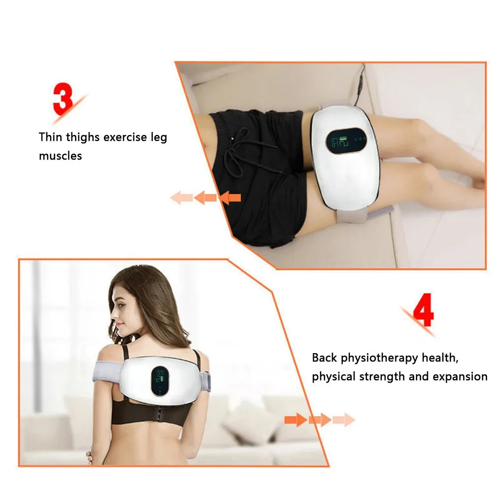 Electric Slimming Machine Weight Loss Belly Body Thin Waist Belt Fat Burning Surrounding Stereoscopic Slimming Device