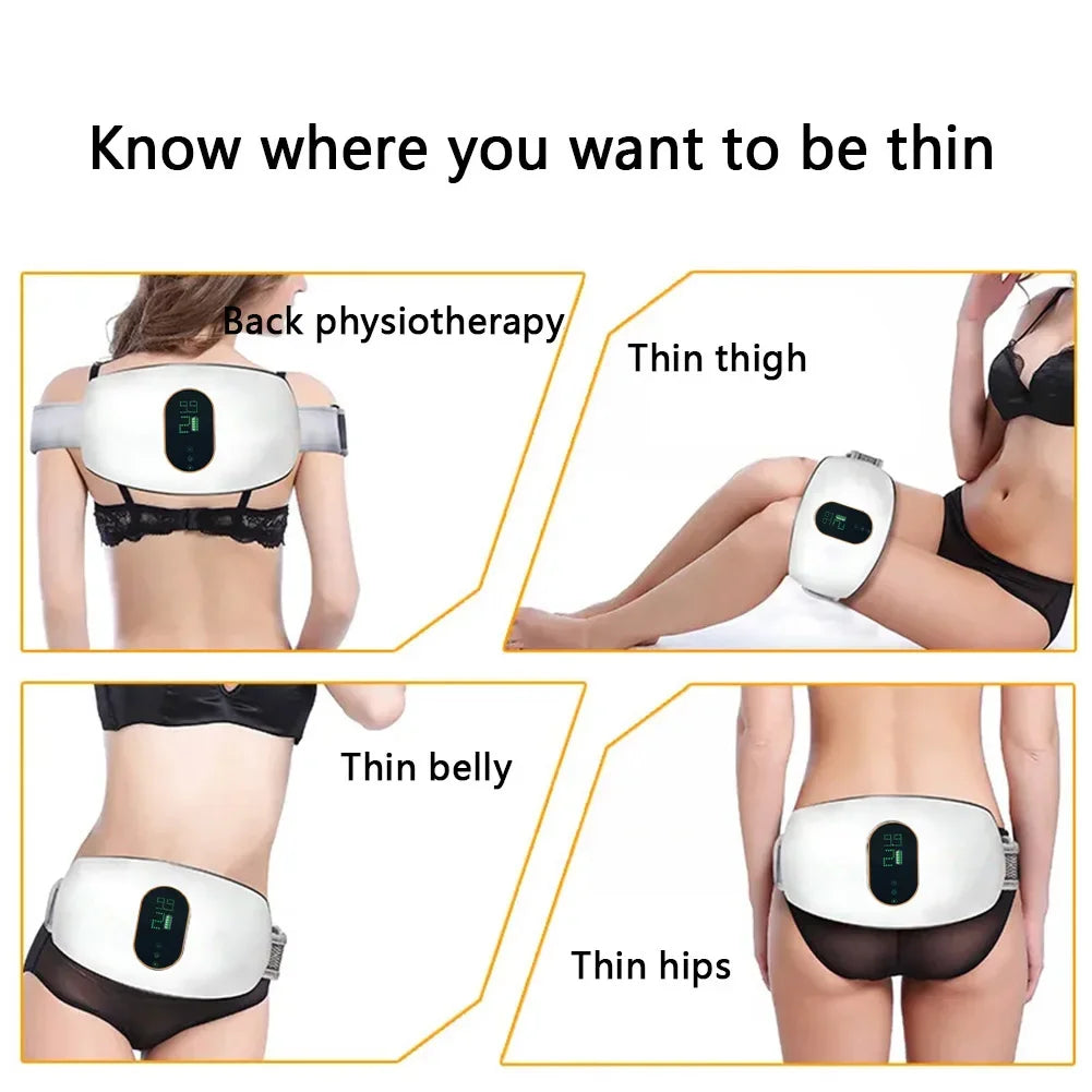 Electric Slimming Machine Weight Loss Belly Body Thin Waist Belt Fat Burning Surrounding Stereoscopic Slimming Device